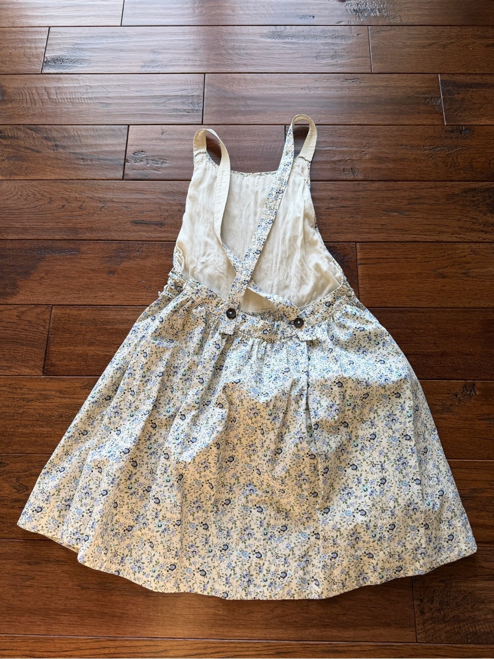 Free People White Floral Backless Scoop Mini Dress size XS Summer Sundress - Picture 5 of 6